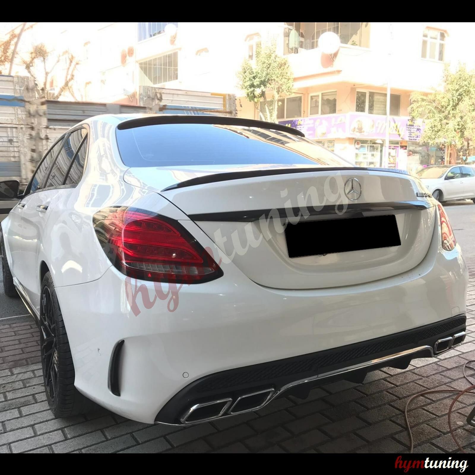 Mercedes C Serisi W205 AMG Difüzör, AMG Tampon Uyumlu c63