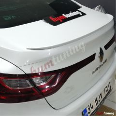 Renault Megane 4 SD İnce Spoiler Boyasız, SERT PLASTİK Arka Bagaj Çıtası