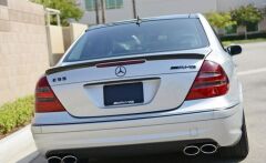 Mercedes E Serisi W211 AMG Spoiler Parlak Siyah, ABS Plastik