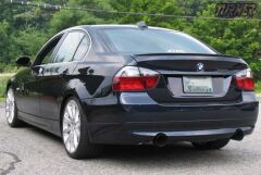 BMW 3 Serisi E90 İnce Spoiler, ABS PLASTİK Piano Black E90 M3 Spoyler