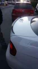 BMW 3 Serisi E90 İnce Spoiler, ABS PLASTİK Piano Black E90 M3 Spoyler