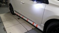 Toyota Corolla Marşpiyel Seti, Boyasız, ABS Plastik, 2013+