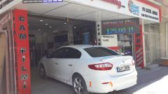 Renault Fluence Spoyler Beyaz Boyalı, Kalın Model, Fiberglass üretim