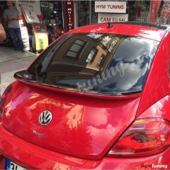 VW New Beetle Spoiler, Çift Renk Boyalı Spoiler, LY3D Kırmızı Siyah, 2012 VW Beetle Oto Aksesuarları