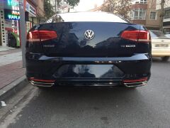 VW Passat B8 Sedan Spoyler, Boyasız ABS Plastik, 2015 2021 UYUMLU, PassatB8 Tuning Modifiye Aksesuar