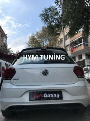 VW Polo MK6 Oettinger Spoyler Piano Black ABS Plastik 2018 2021 UYUMLU, Aksesuar Tuning Modifye