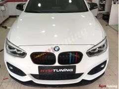 BMW 1 Serisi F20 Ön Panjur M1 Çift Tırnak Böbrek 2011 2014 Uyumlu, Makyajsız Kasa