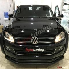 VW Amarok 2010+ Kaput Rüzgarlığı Piano Black