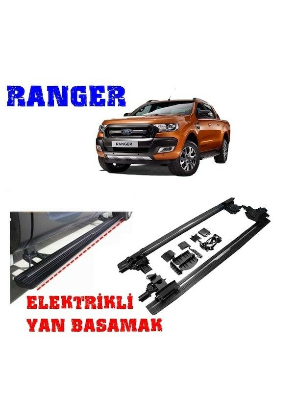 Ford Ranger Elektrikli Yan Basamak 2016 - 2018 T7 UYUMLU !!!