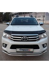 Toyota Hilux 2015+ Kaput Rüzgarlığı Piano Black