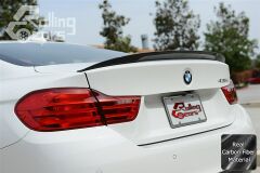 BMW F32 Performans Spoiler, Piano Black Boyalı 1. Sınıf ABS A+ Kalite
