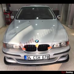BMW 5 Serisi E39 Hamman Ön Lip, Parlak Siyah, E39 Ön Tampon Eki