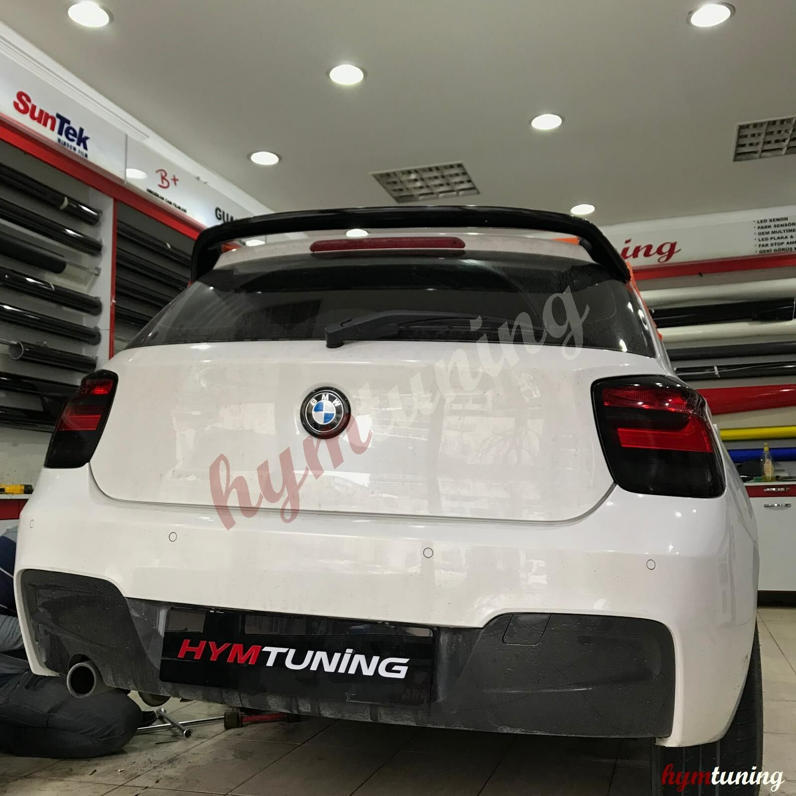 BMW 1 Serisi 2012 Sonrası F20 AC Schnitzer Spoiler Boyalı