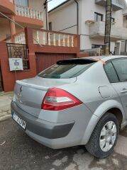 Renault Megane 2 SD Cam Üstü Spoyler, Parlak Siyah, ABS Plastik