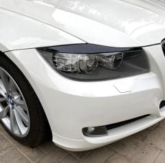 BMW 3 SERİSİ E90 FAR KAŞI 2005 2012 PARLAK SİYAH FAR ÜSTÜ KAŞ PIANO BLACK