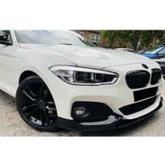 BMW F20 Lip + Flap Piano Black İthal ABS Plastik, 2015 2018 Makyajlı Kasa Uyumlu, 4 Parça Piano Blck