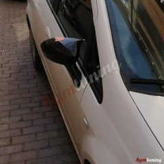 Fiat Linea Yarasa Ayna Kapağı, Piano Black ABS Plastik Parlak Siyah