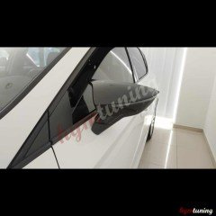 Seat Leon Mk3 Batman Yarasa Ayna Kapak, Yarasa Ayna Kapağı 2013 2020, ABS Plastik Parlak Siyah