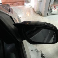Ford Focus 2 Yarasa Batman Ayna Kapak, Piano Black Yapıştırma Ayna Kapağı ABS Plastik