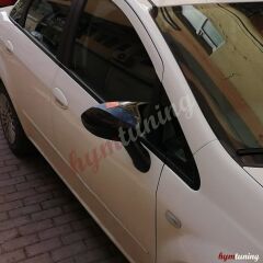 Fiat Linea Yarasa Ayna Kapağı, Piano Black, Linea/Punto/500