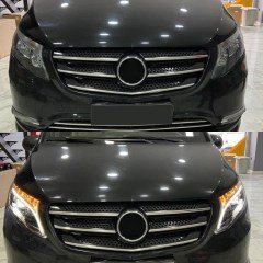 MERCEDES W447 VITO LED FAR, 2015 2019 UYUMLU, 2 YIL GARANTİLİ, SAĞ SOL TAKIM