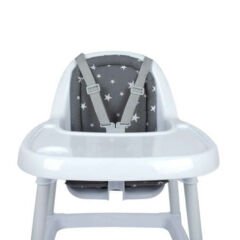 Sevi Bebe Eko Mama Sandalyesi Minderi Gri Yıldız