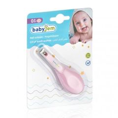 Babyjem Bebek Çıtçıt Tırnak Makası Pembe