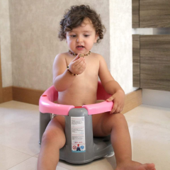 Babyjem Önden Açılır Bebek Banyo&Mama Oturağı Pembe