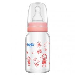 Wee Baby Isıya Dayanıklı Cam Biberon 120 ml