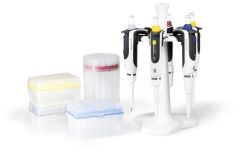 Brand Transferpette® | S Ayarlanabilir Otomatik Pipet Seti 2-20 ul , 20-200 ul,100-1000 ul Pipetler ve Askıları ile Birlikte