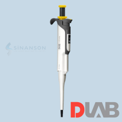 DLAB | HİPette Renkli Tek Kanallı Tamamen Otoklavlanabilir Mekanik Pipet 10µl-100µl