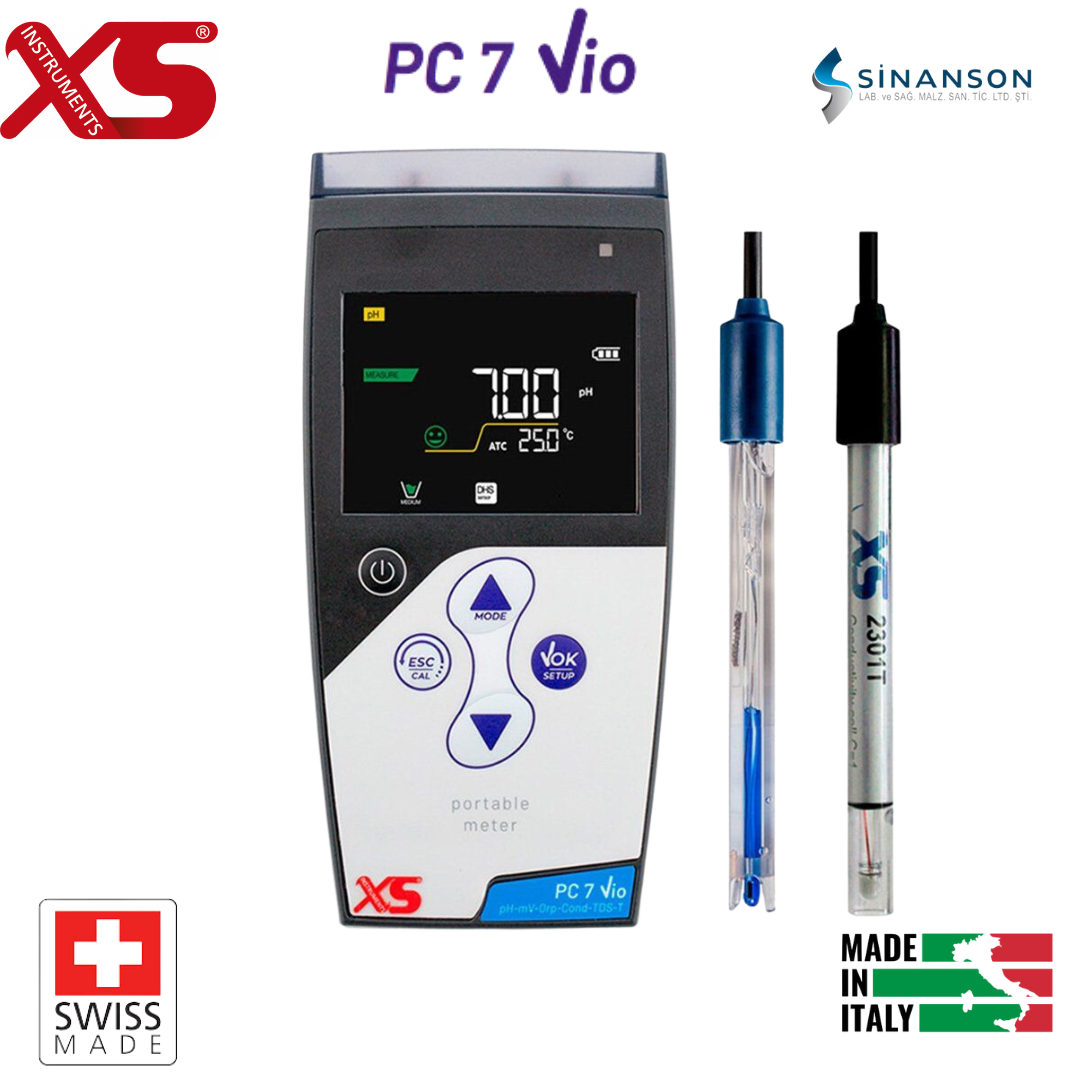 XS Instruments PC 7 Vio | Portatif Multiparametre Ölçer