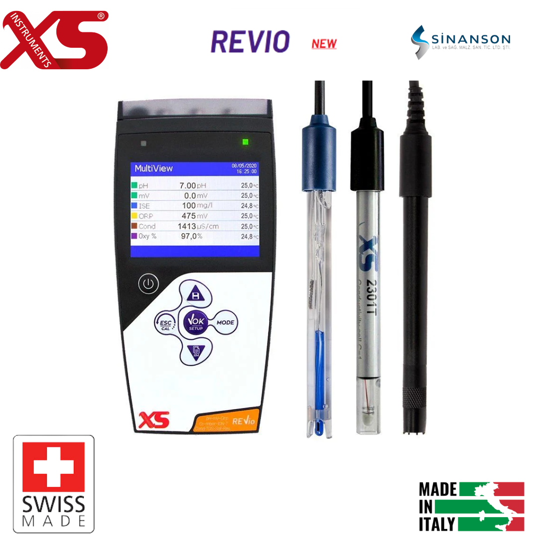 XS Instruments Revio | Portatif Multiparametre Ölçer