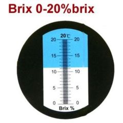 Ertick Instruments VBR32 Refraktomere Optik Dürbün Brix %-32 ATC