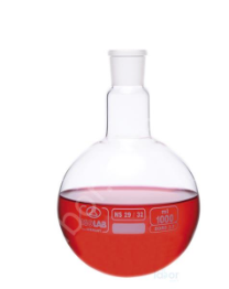 İSOLAB | Balon-Cam-Dibi Yuvarlak-Şilifli-250 ml-NS 24/29