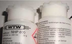 WTW NHP 600 Sodyum Hidroksit Tabletler