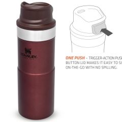 Stanley The Trigger-Action Travel Mug 0.35 L | Bordo