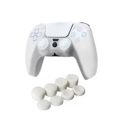 Cosmostech PS5 Controller Joystick Oyun Kolu Gamepad Uyumlu Silikon + 8'li Analog Koruyucu B