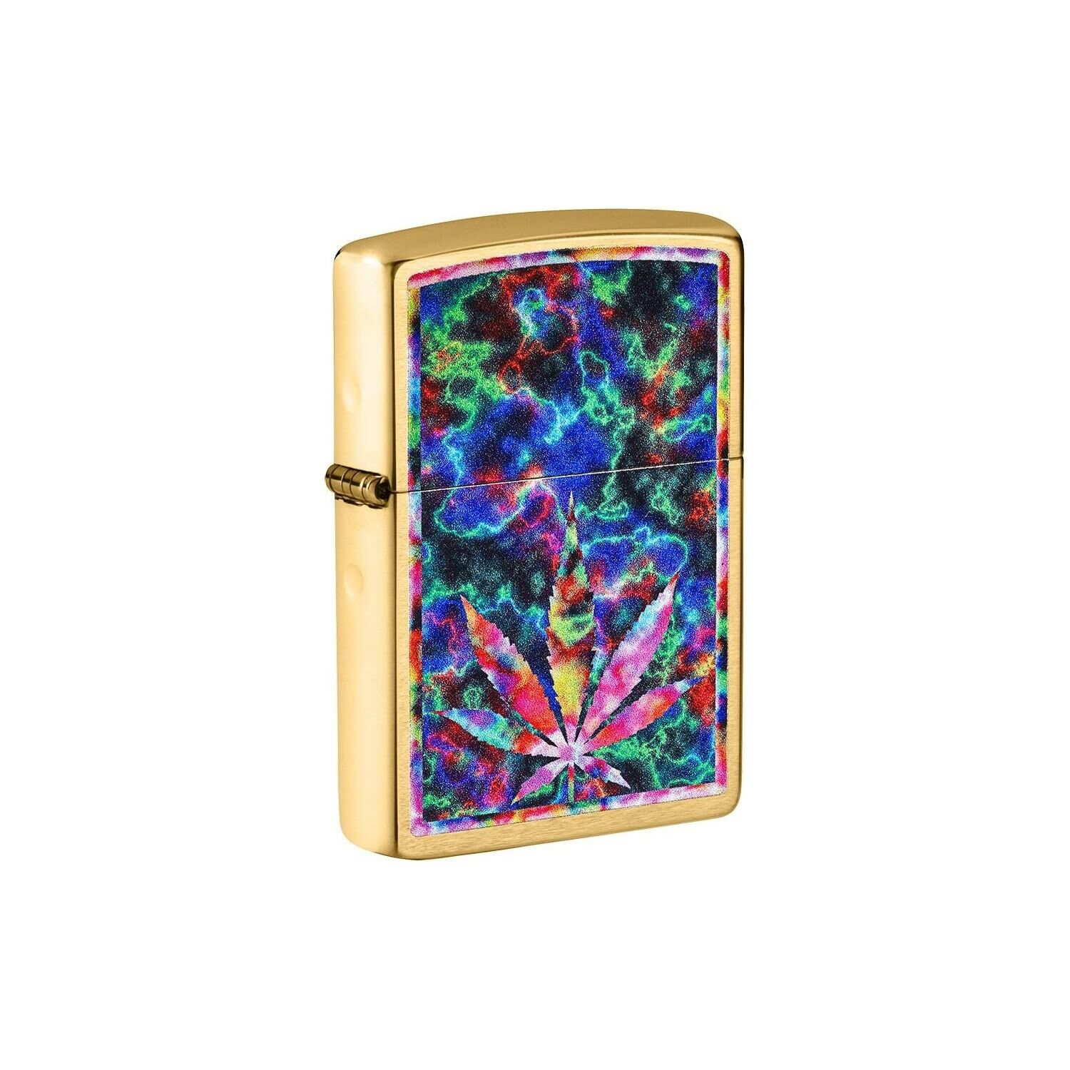 Zippo Çakmak 49398 Leaf Design