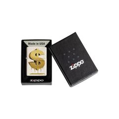 Zippo Çakmak 49681 Drippy Dollar Design