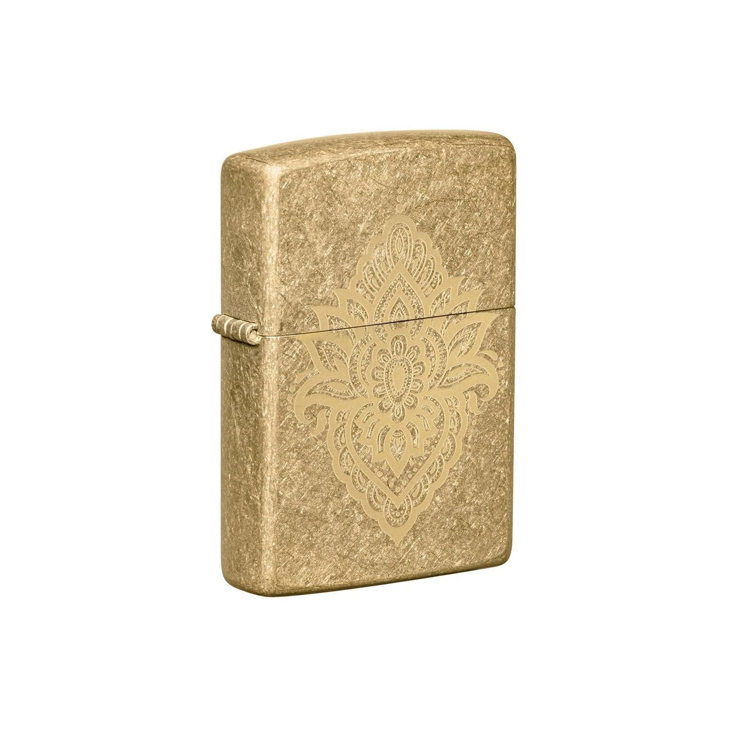 Zippo Çakmak 49798 Henna Tattoo Design