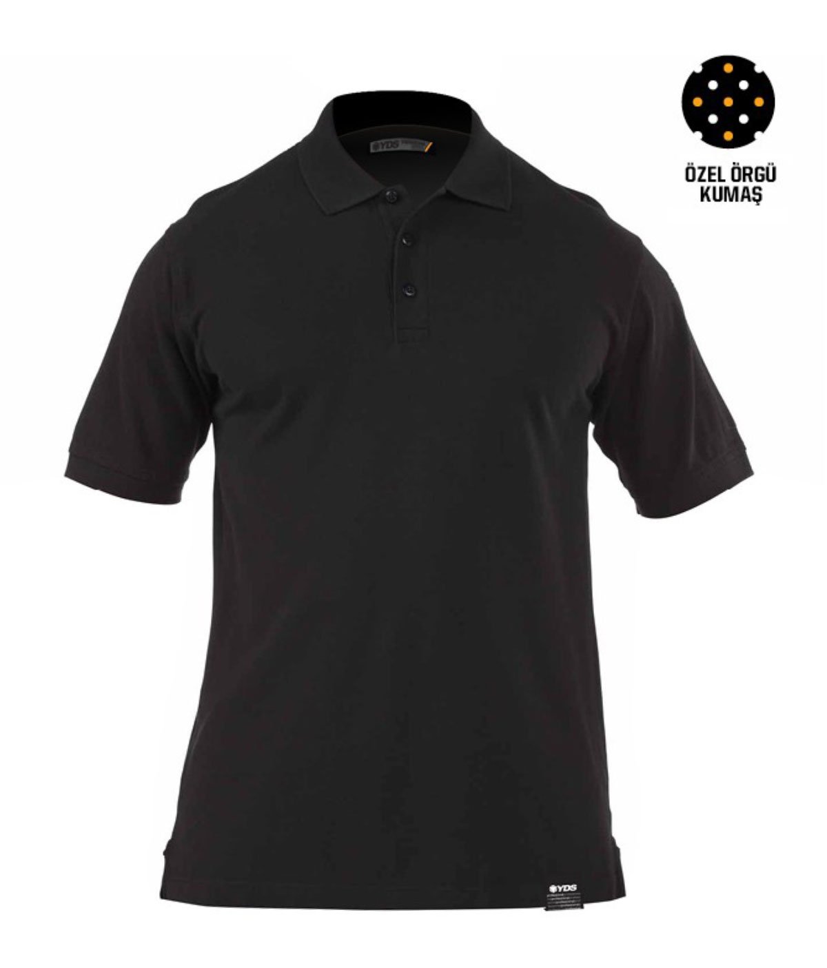 YDS Professional Polo T-Shirt-Siyah