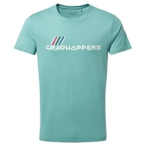 CRAGHOPPERS Mightie Erkek T-Shirt Mavi Göğüs Logolu