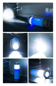 Naturehike 3IN1 MultiFonksiyonel LED Kamp Lambası-Mavi