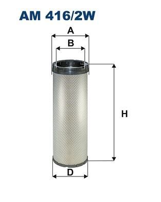 HAVA İÇ ELEMAN FİLTRE SCANİA 4-R-T CF1720-986626768-27.A44.00-LX323