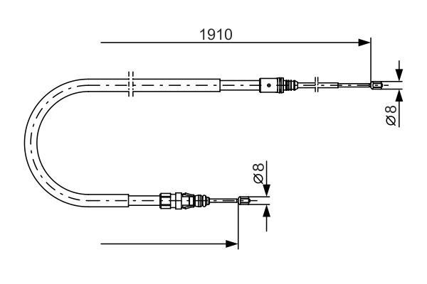 FREN TELİ. 1907 MM