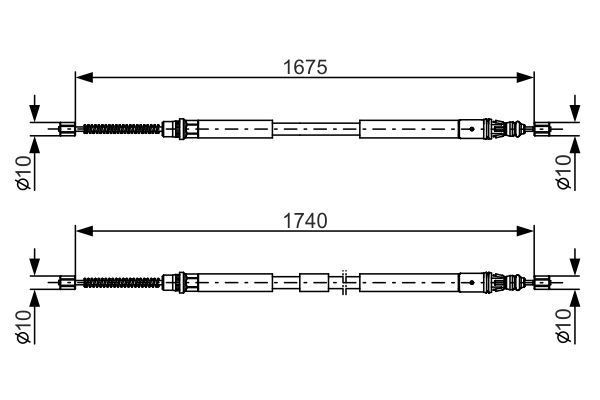 FREN TELİ. 1536 MM