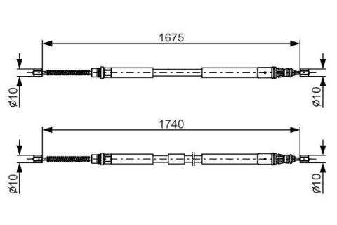 FREN TELİ. 1536 MM