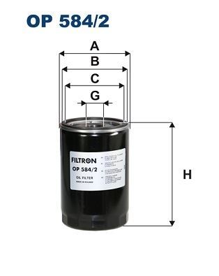 YAĞ FİLTRE RENAULT RVI MİDLUM W1160/2-F026407135-OC520