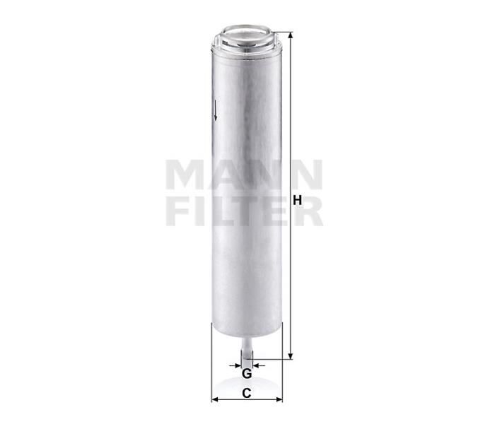 WK5002x YAKIT FILTRESI BMW E81 E82 E87 E88 E90 E46 E60 F10 F06 F07 E65 F01 E83 E70 F15 F16 E70 E71 MINI R55 R56 R57 R59 R60 R61